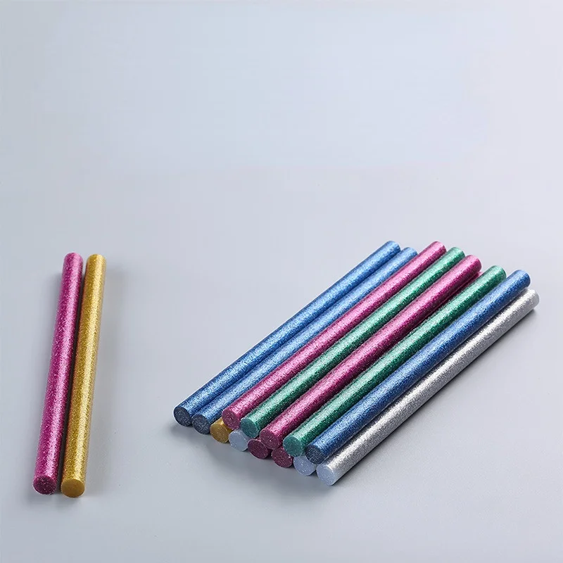 

10 шт. 7 мм x 200 мм термоплавкие Клеевые стержни для рукоделия искусства из сплава игрушек художественной модели альбома ремонта клейкие мини клеевой пистолет