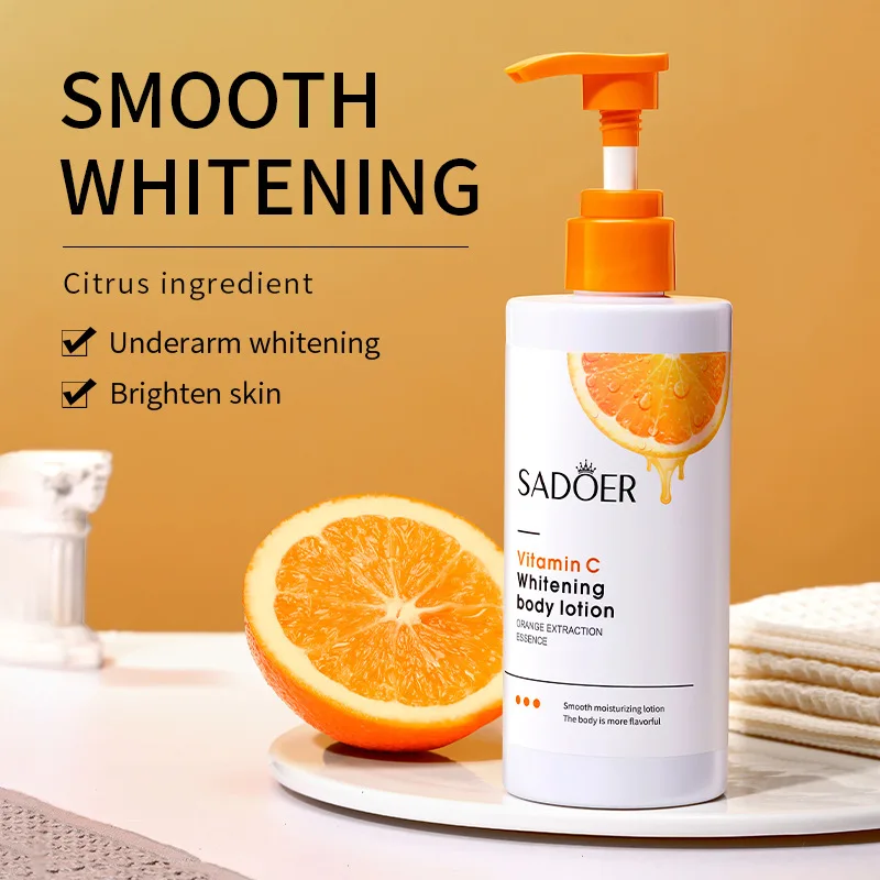 

SADOER Purified Vitamin C Body Whitening Cream Moisturizing Refreshing Without Greatness Whole Body Milk Lightening Cream Dark