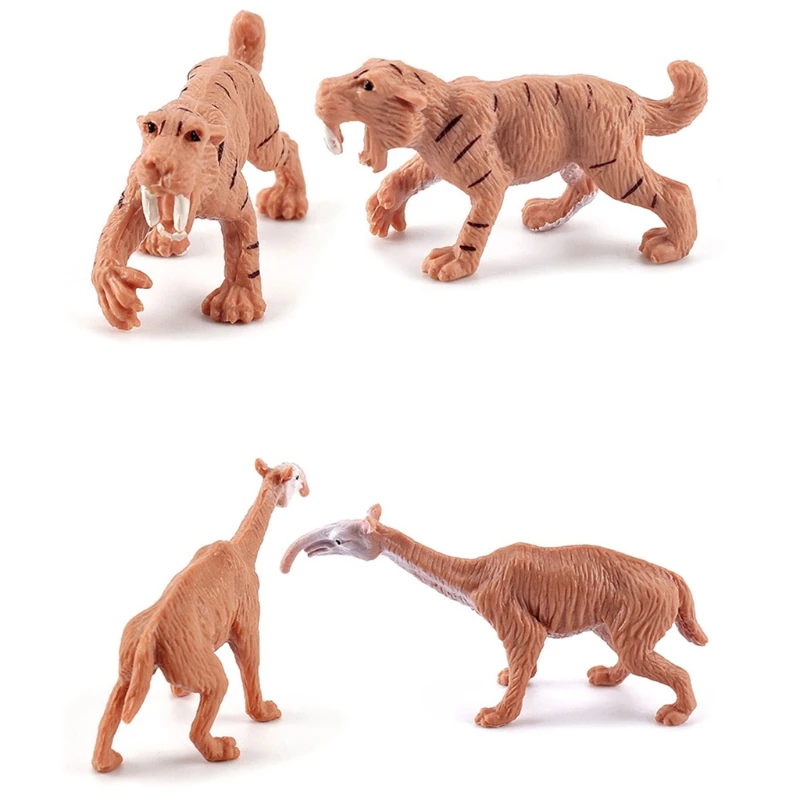 1 комплект имитация древнего ледникового периода доисторическая жизнь модели