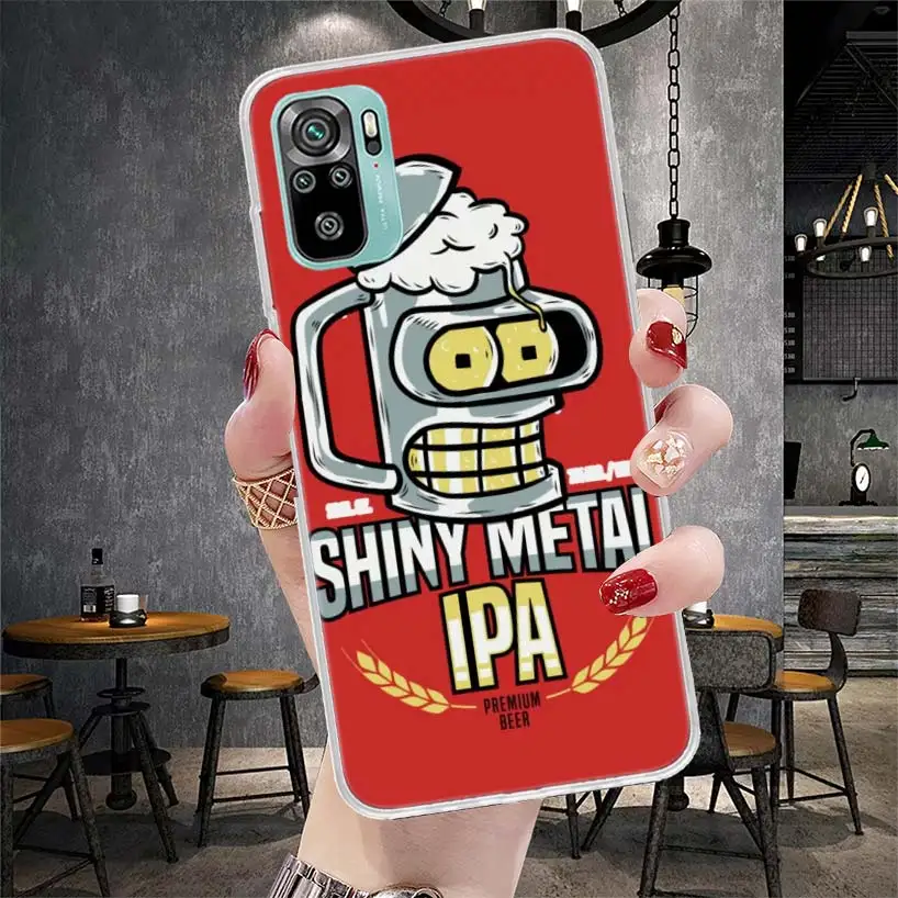 Мультяшный F-футуристический чехол для телефона Xiaomi Redmi Note 10 Pro 11 10S 11T 9 9S 8 8T 11S 9A 9C 9T