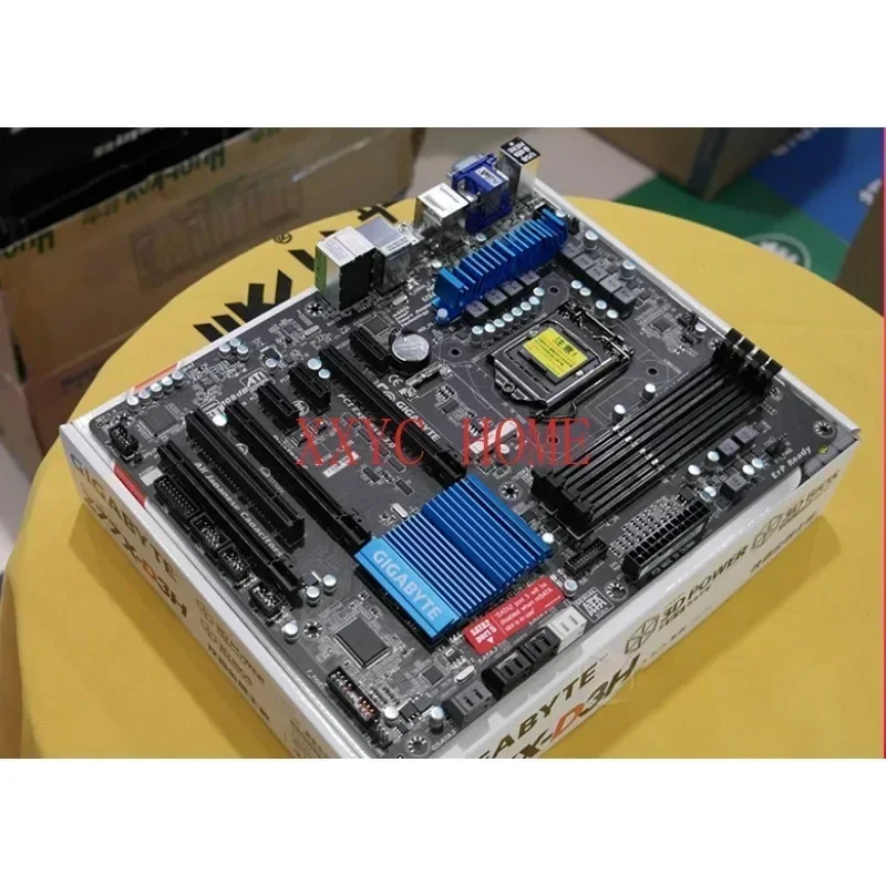 95% новая материнская плата Z77 Gigabyte GA-Z77P-D3 1155 с поддержкой 1230 V2 3470