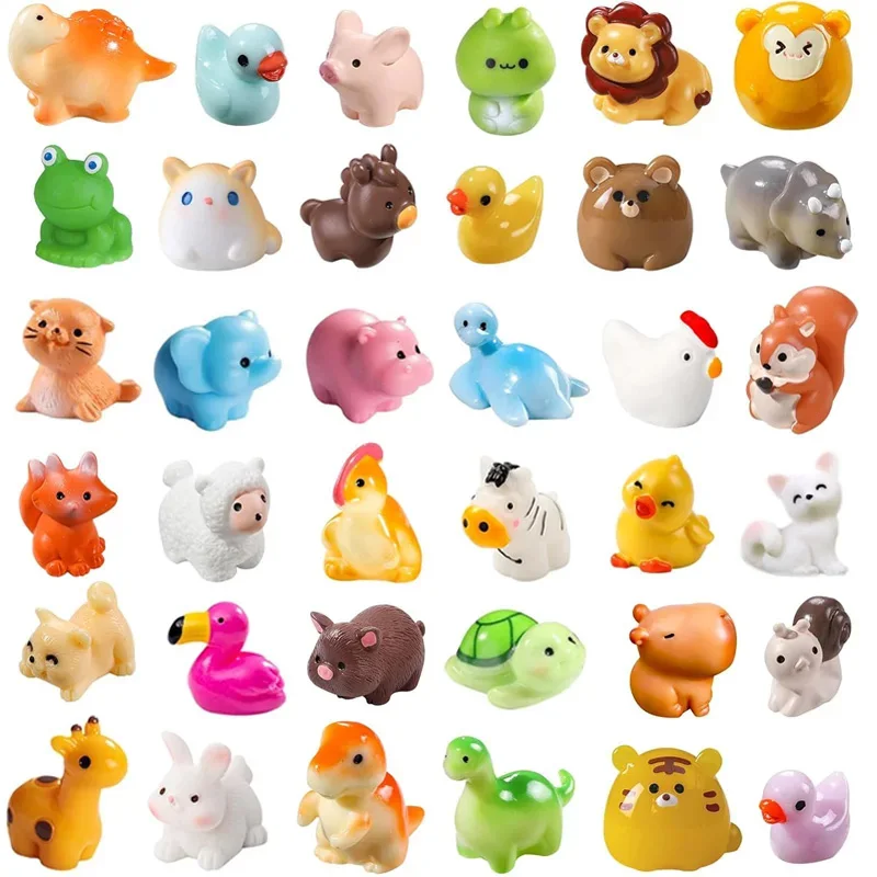 

Миниатюры животных из смолы