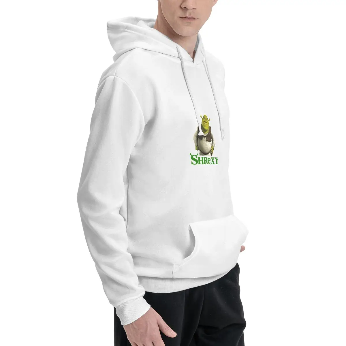 Shrexy Trendy Мужской свитер с капюшоном