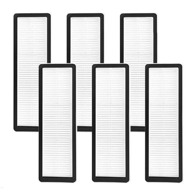 

6PCS Washable Hepa Filter Replacement for Xiaomi Mijia Anti-Winding Sweeping and Dragging Robot STFCR01SZ Vacuum