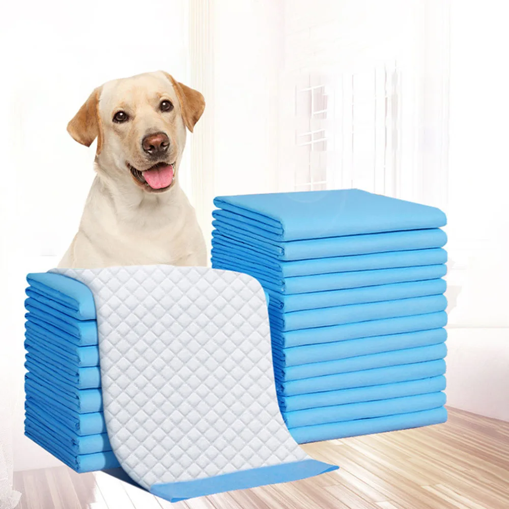 

Deodorant Supplies Pee Pads Dogs 10pcs Pet Puppy Dogs Mat Nappy Disposable Small Doggy Training Thickened Absorbent Super Diaper