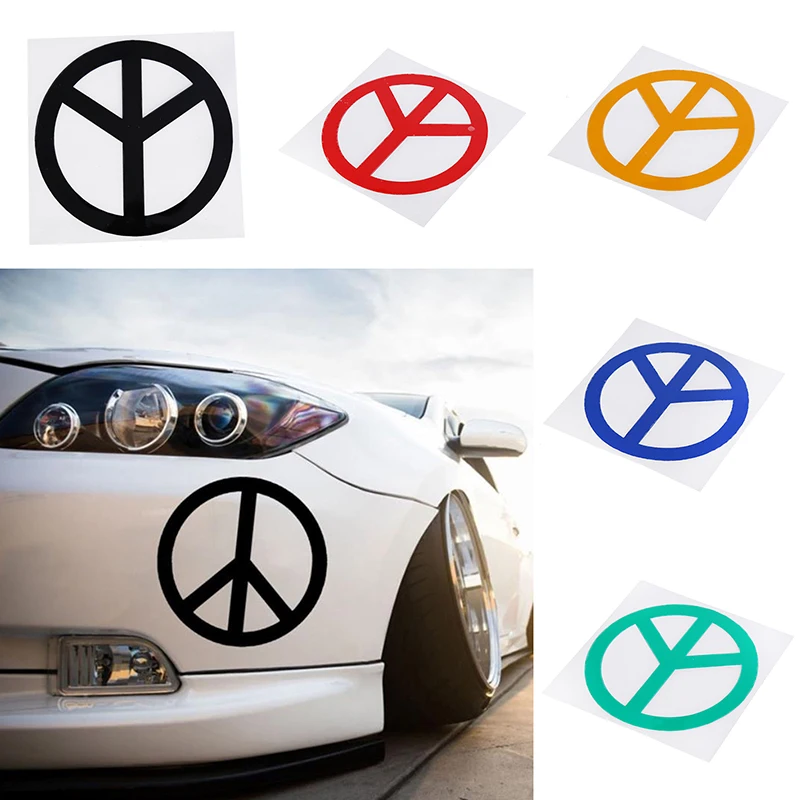 

Car Sticker Anti-War Peace Sign Bumper Stickers Body Decoration Decal 12.5X12.5cm