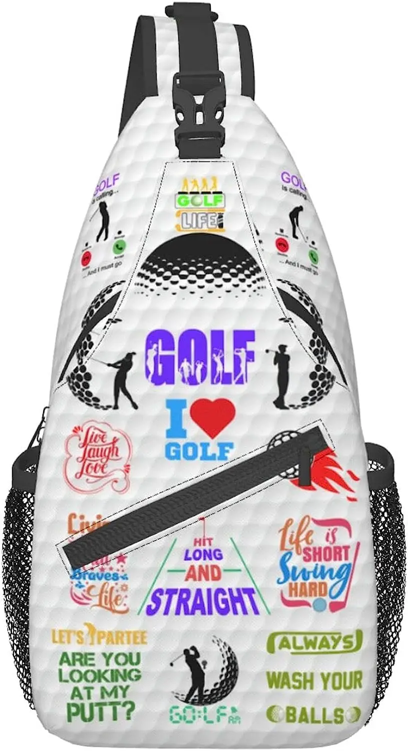 

Volleyball Sling Bag Chest Bag Sport Volleyball Crossbody Bags For Mens Womens