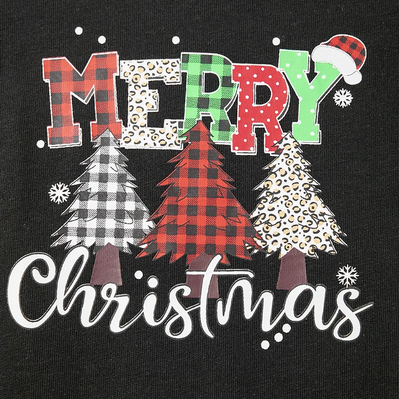 Семейный рождественский комплект одинаковых пижам Рождественские пижамы для