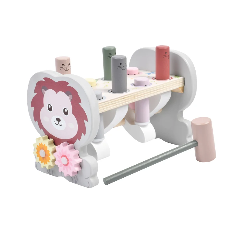 Искусственный лев Whack-a-Rodinica Развивающие деревянные игрушки для детей в возрасте