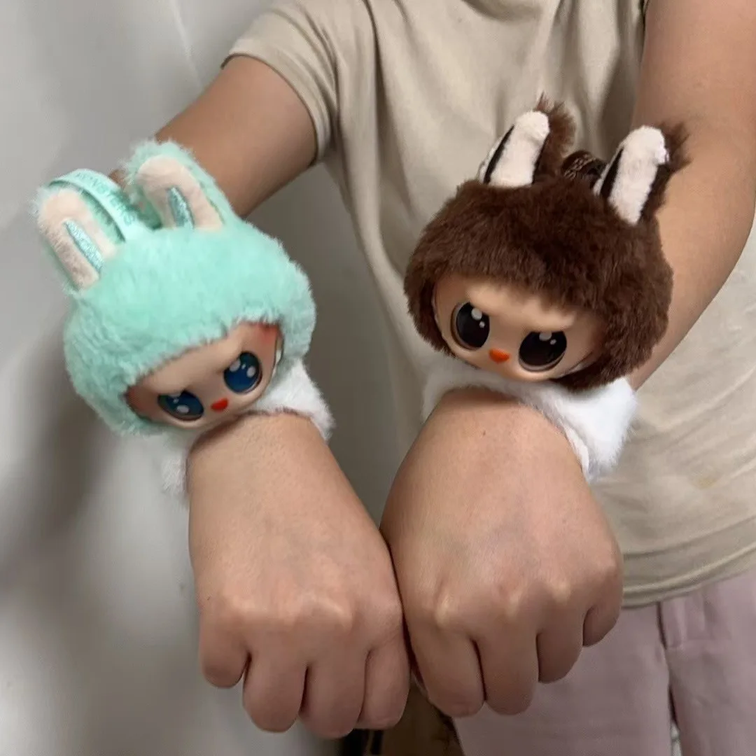Labubus Clap Circle плюшевые игрушки браслет животные монстры Labubu упаковка пощечина