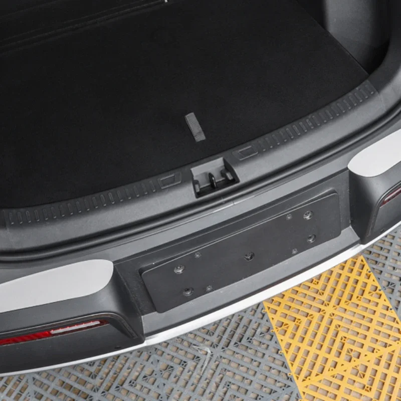 Кожаные наклейки на дверные пороги для BYD Yuan педали приветствия в салоне