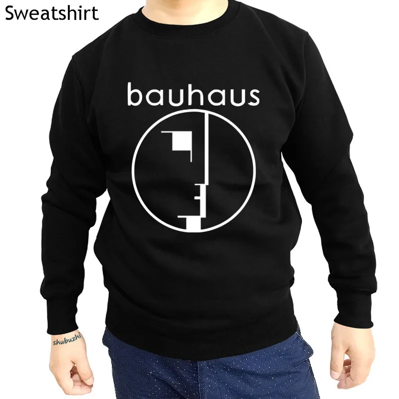 

Мужская толстовка с капюшоном Bauhaus Post Punk Goth Rock, Весенняя толстовка с круглым вырезом, Модный классический уникальный подарок, европейский ра...