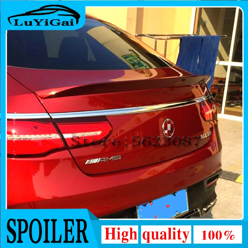 

For Mercedes gle coupe 2016 2017 2018 ABS Spoiler car tail trunk spoiler rear wing tail wing decoration for benz gle coupe