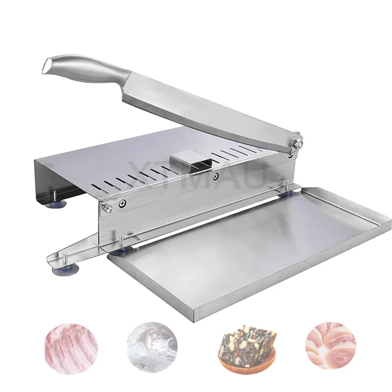 

Коммерческий слайсер для замороженного мяса, брикет, измельченная кость ягненка, мясорезка, курица, утка, ребра рыбы, кухонный инструмент для резки ягненка