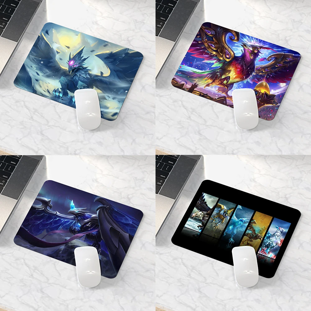 

League of Legends Small Gaming Mouse Pad Computer Mousepad PC Gamer Mouse Mat Laptop Mausepad XXL Keyboard Mat Desk Pad Anivia