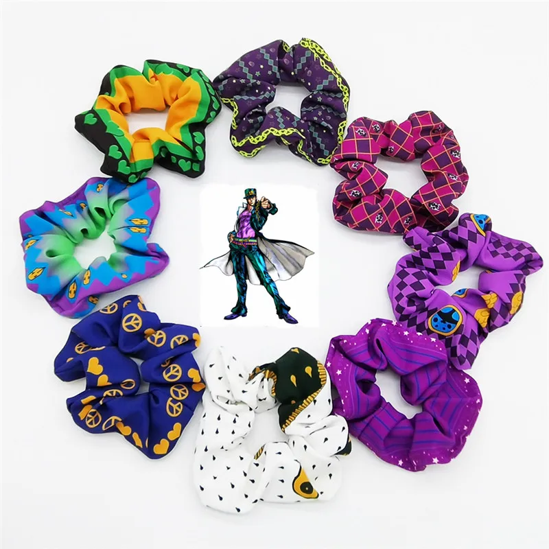 

Anime JoJo's Bizarre Adventure Cosplay Joseph Joestar Large Intestine Hair Tie Headdress Hair Rope Accessories Christmas Gifts