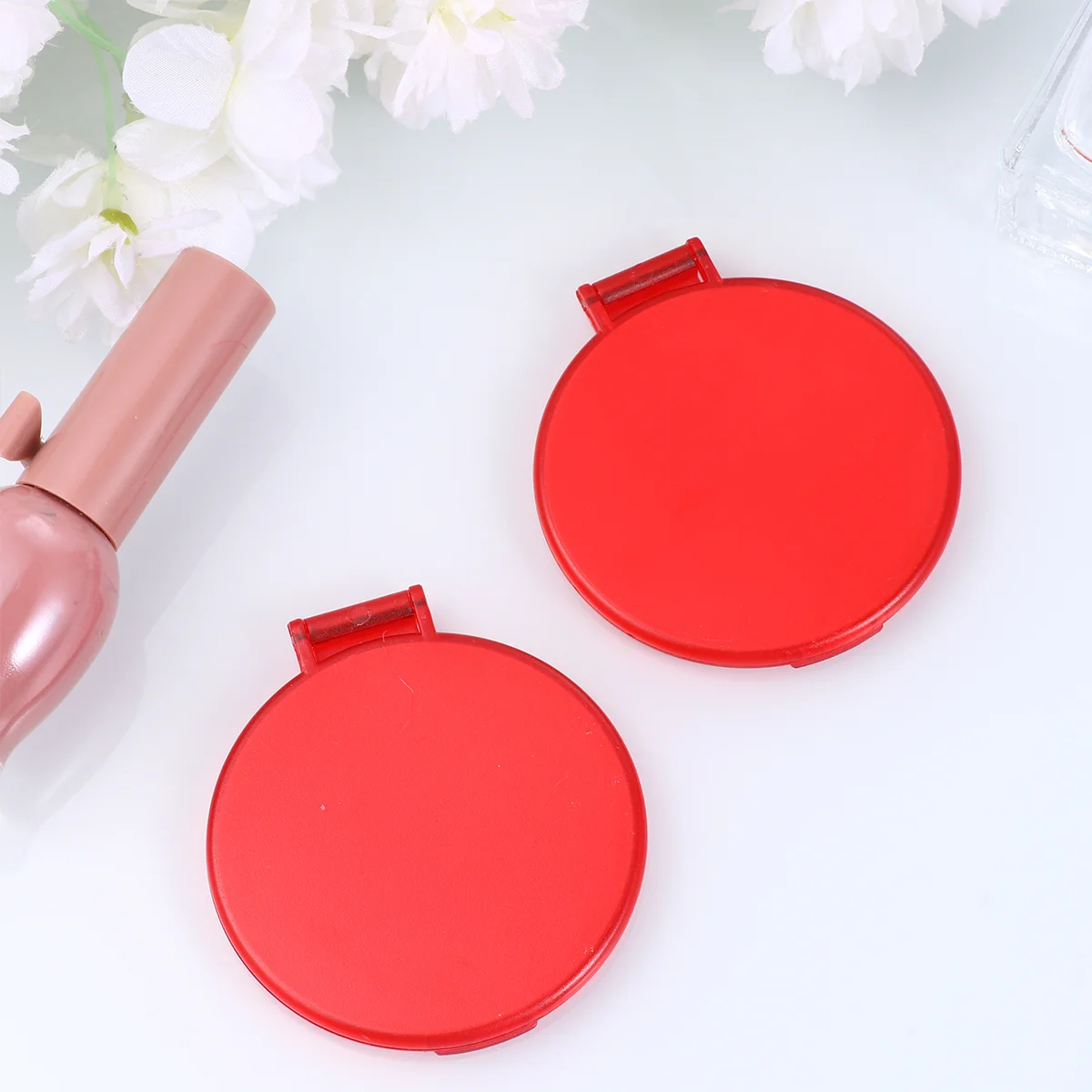 

Mirror Makeup Compact Mini Round Pocket Folding Travel Bulk Hand Portable Women Purse Girls Mirrors Foldable Handbag Purses