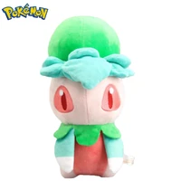 takara tomy 30cm pokemon fomantis plush toy animation peripherals fomantis grass type doll childrens birthday gifts kids toys