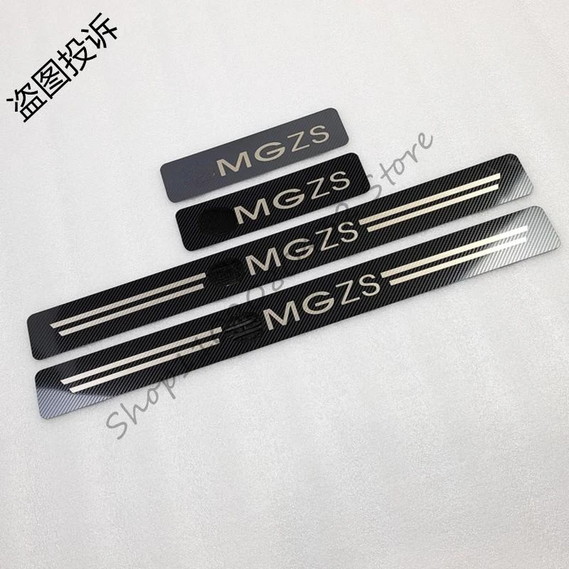 

Автомобильные аксессуары для Mg Zs протектор порога двери 2018 2021 накладка из нержавеющей стали педаль отделка авто стикер Стайлинг 2019 2020