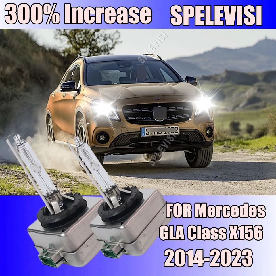Фото 2x 35W D3S 6000K Ксеноновые лампы HID для фар автомобиля MERCEDES-BENZ GLA CLASS X156 2014 2015 2016 2017 2018 2019 2020 2021 2022 2023 №1