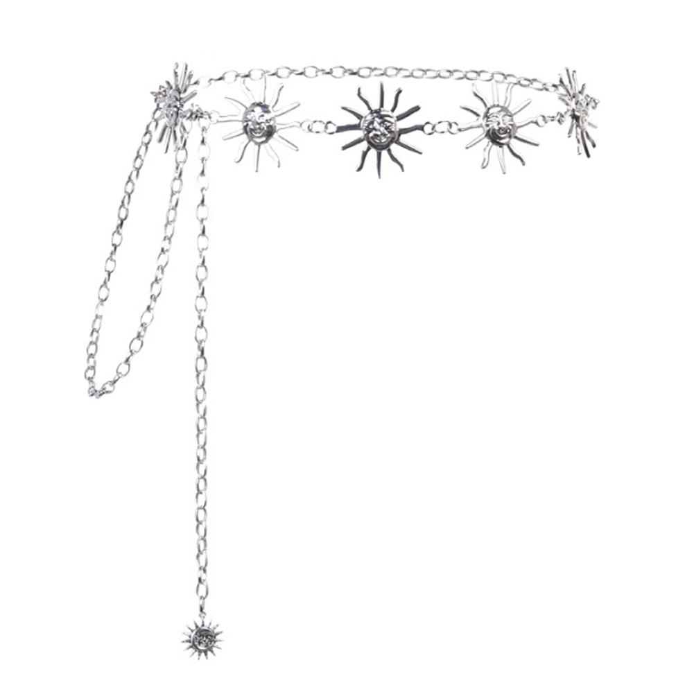 

Женский пояс с пряжкой Goth в стиле панк, металлическая цепь в стиле рок, хип-хоп, Ювелирное Украшение