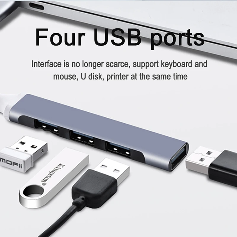 PUJIMAX 4 порта мультиразветвитель адаптер USB C HUB 3 0 2 Type конвертер OTG для Macbook Pro Huawei
