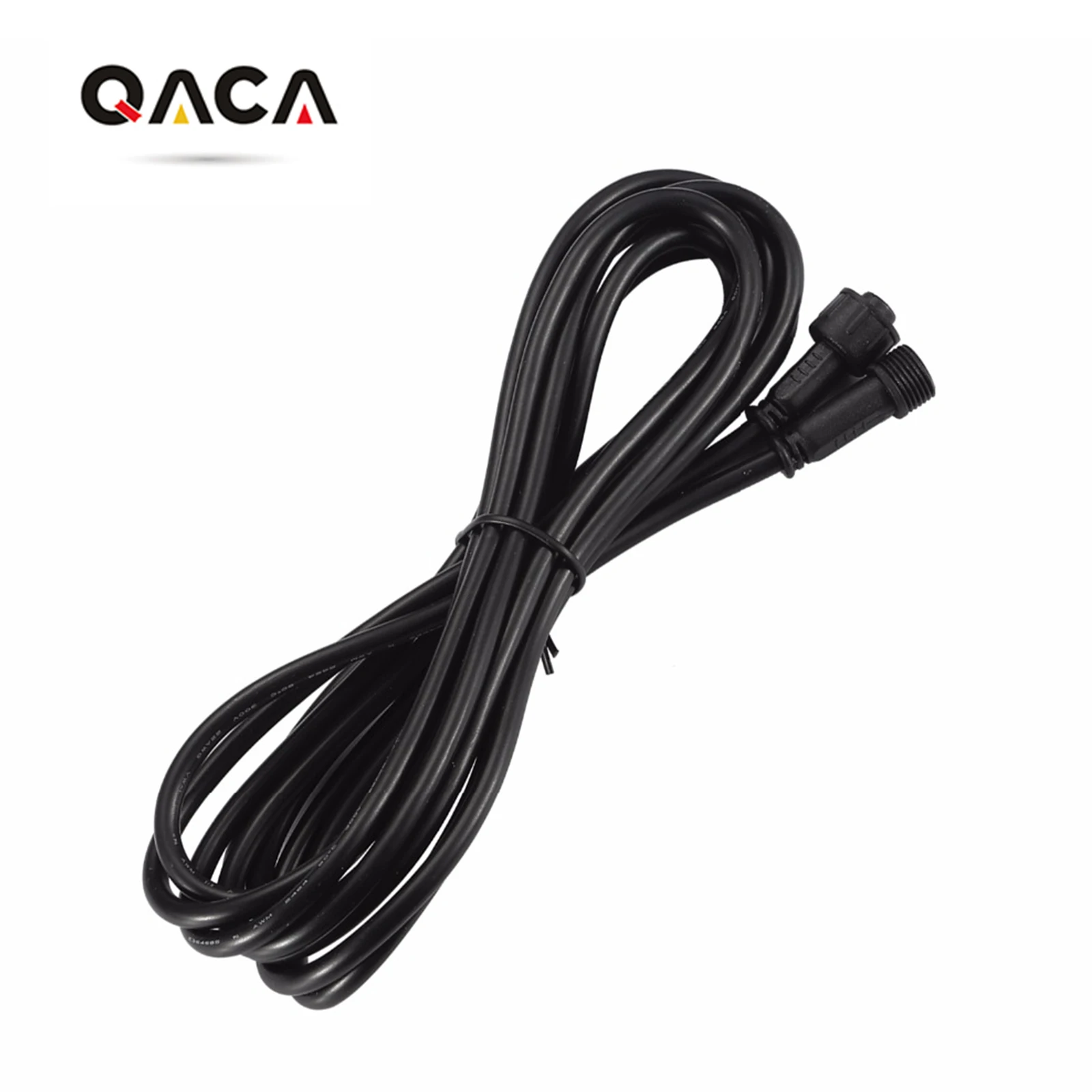 Водонепроницаемый Удлинительный кабель IP67, кабель для подключения, шнур питания, 2 контакта, 4 контакта, длина 1 метр, 2 метра, 3 метра, цвет RGB