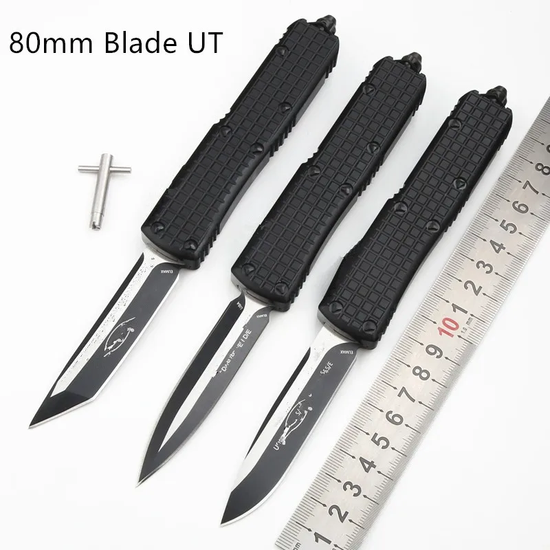 

JUFULE UT Sith Lord 80mm Blade Aluminium Handle D2 Survival EDC Camp Fruit Kitchenware Tool Utility Kitchen Fixed Blade Knife