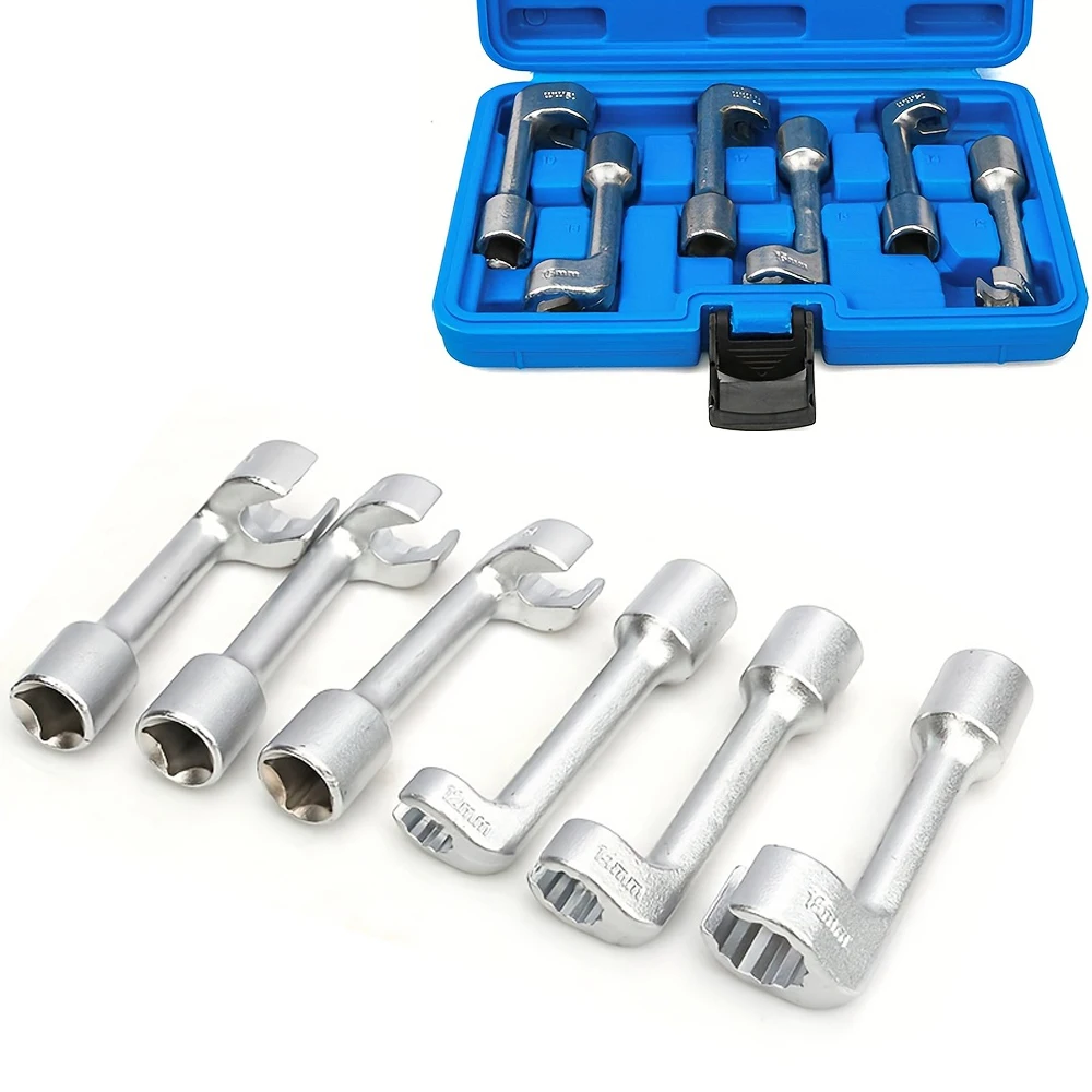 

Набор торцевых ключей для топливных труб из углеродистой стали 6 предметов