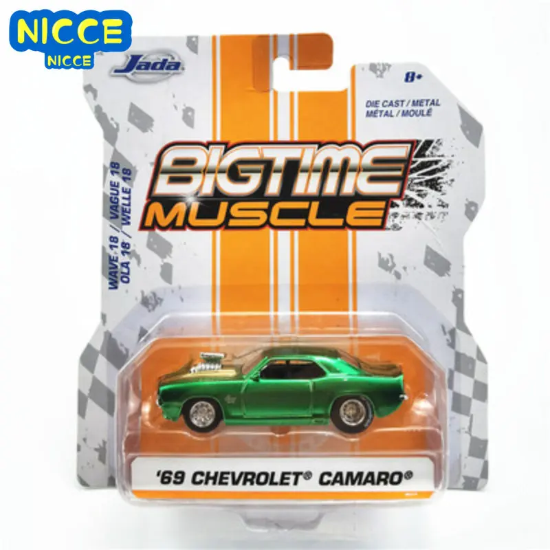 

Nicce Jada 1:64 Ford Mustang GT Chevrolet Dodge Plymouth Pontiac Diecast Car Metal Alloy Model Car for Kids Collection Gift
