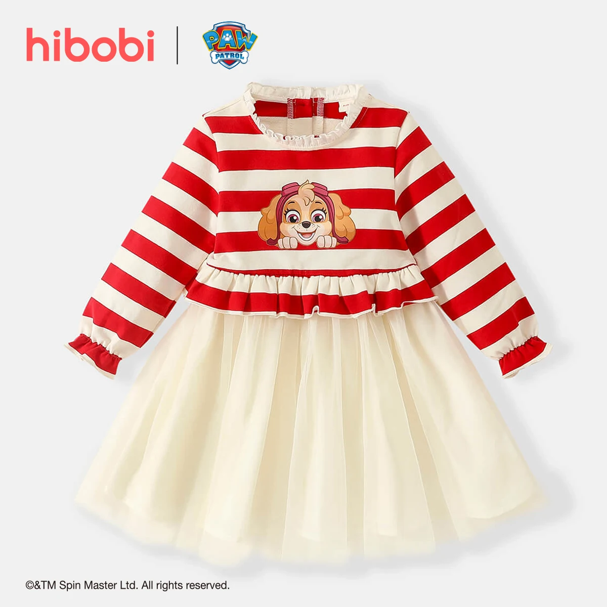 

Детское Сетчатое платье hibobi x с принтом «Щенячий патруль»