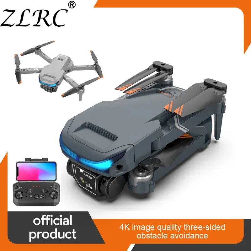 

ZLRC Professional Mini Drone 4K XT9 HD Dual Camera Quadcopter 360 Obstacle Avoidance Optical Flow WIFI RC Helicopter Toy Gift