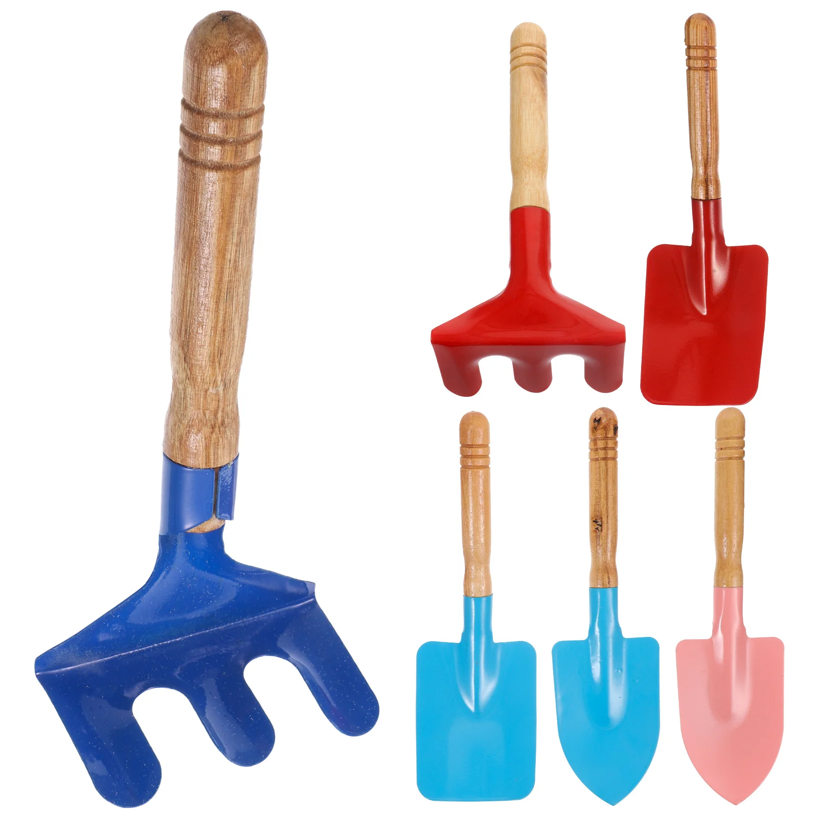 

6 шт., детский садовый ручной инструмент из нержавеющей стали