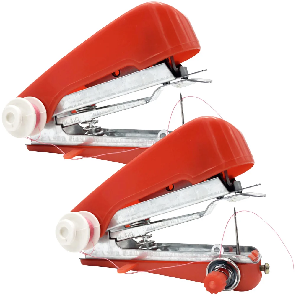 

Sewing Machine Tool Mendingmanual Mini Travelkit Hand Quick Kids Portable Beginners Electric Held Beginner Fabric Handheld Home