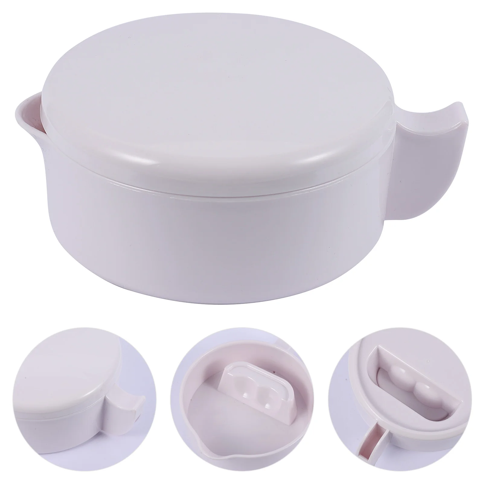 

Inkstone Water Carafe Lid Calligraphy Tray Sturdy Inkwell Multifunction Plastic Dish Chinese Drawing Pp Fountain Plates