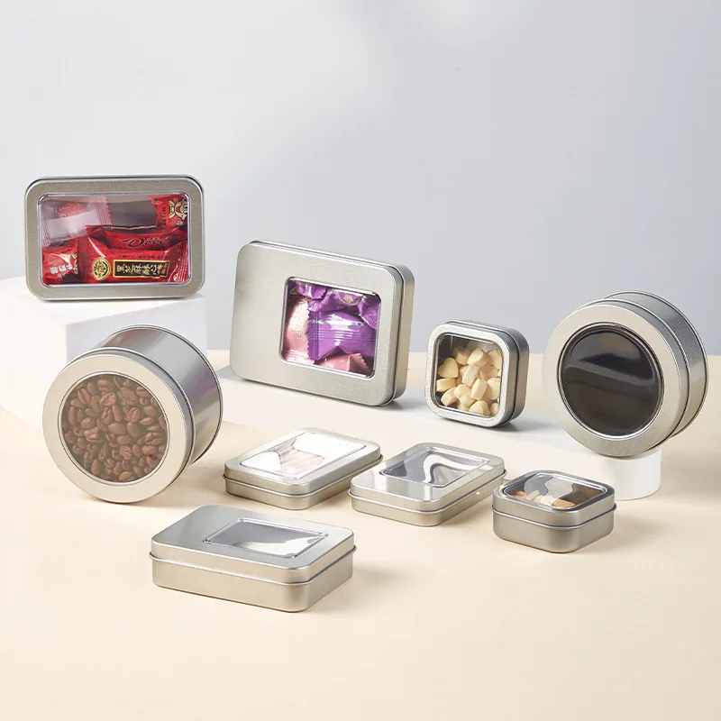 10 шт. круглые алюминиевые мини-банки для крема 100 мл