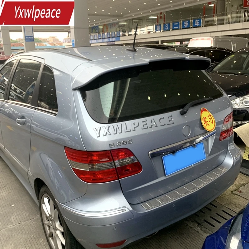 

For Mercedes-Benz B-Class B200 2009 2010 2011 ABS Plastic Unpainted Colored Rear Trunk Spoiler Trunk Wing Car Accessories