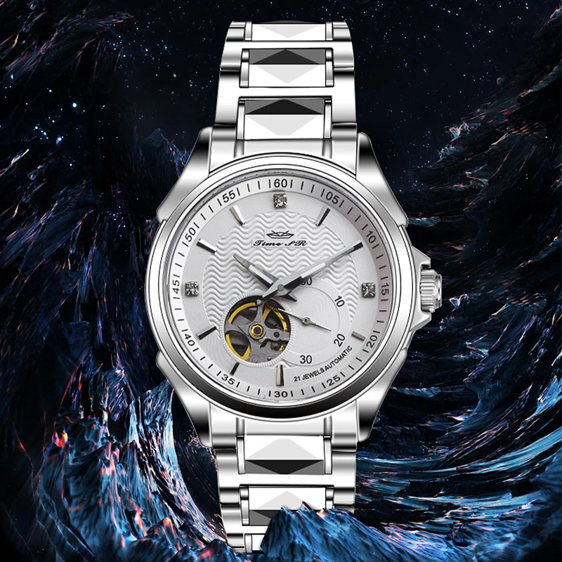 Часы наручные мужские механические брендовые Роскошные водонепроницаемые
