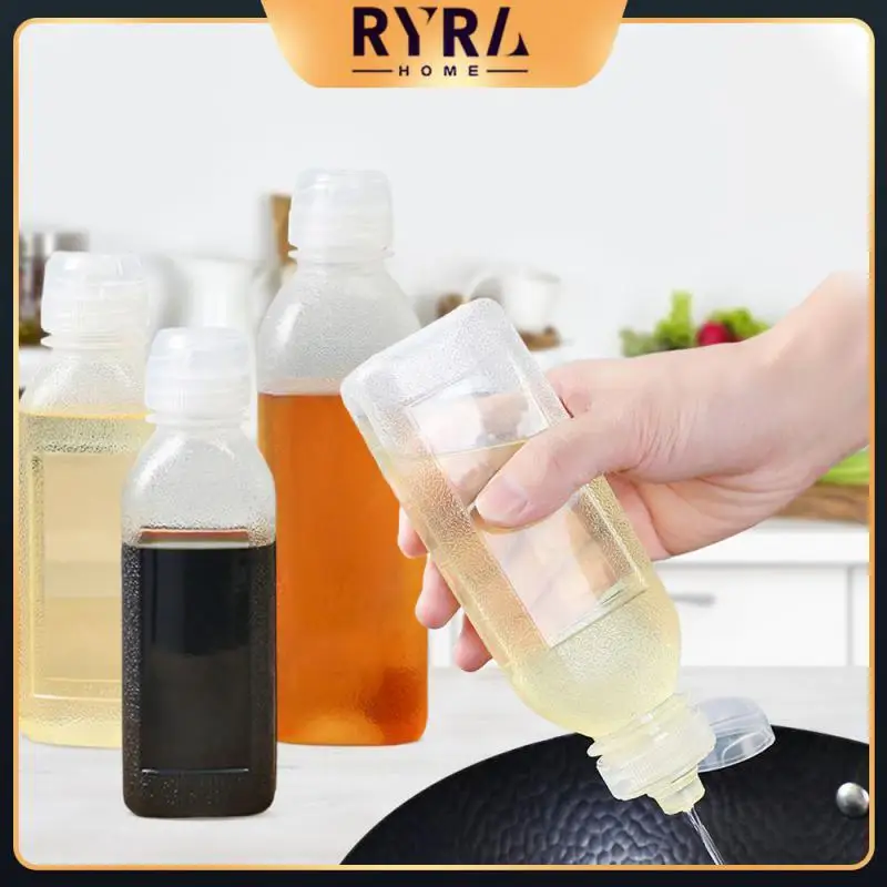 

2/4/5PCS Creative Sauce Vinegar Olive Dispenser Olive Oil Gravy Squeeze Sauce Bottle High Quality Plastic Oil Tank