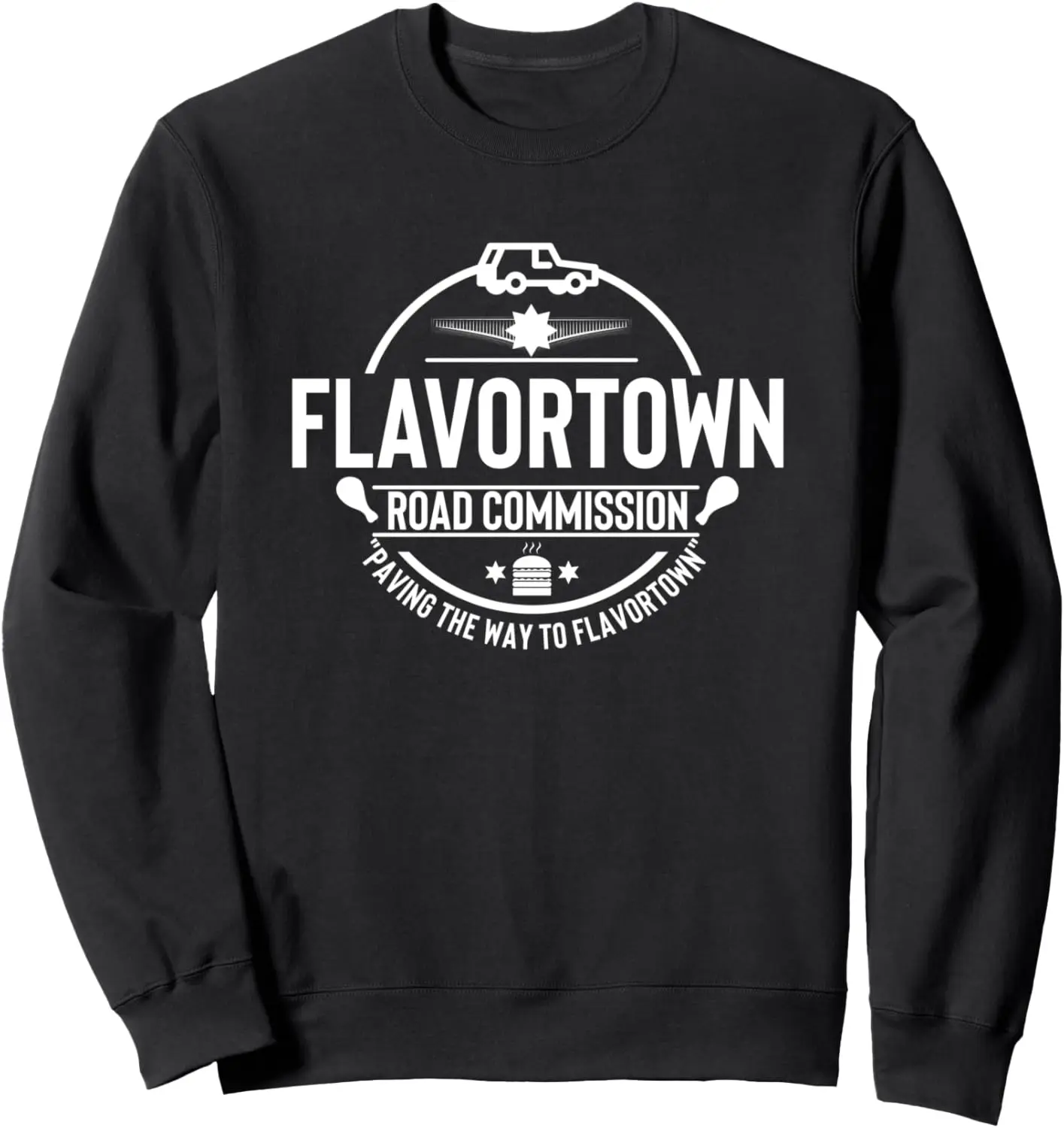Толстовка для барбекю Flavortown Road Commission Foodie American Fast Food