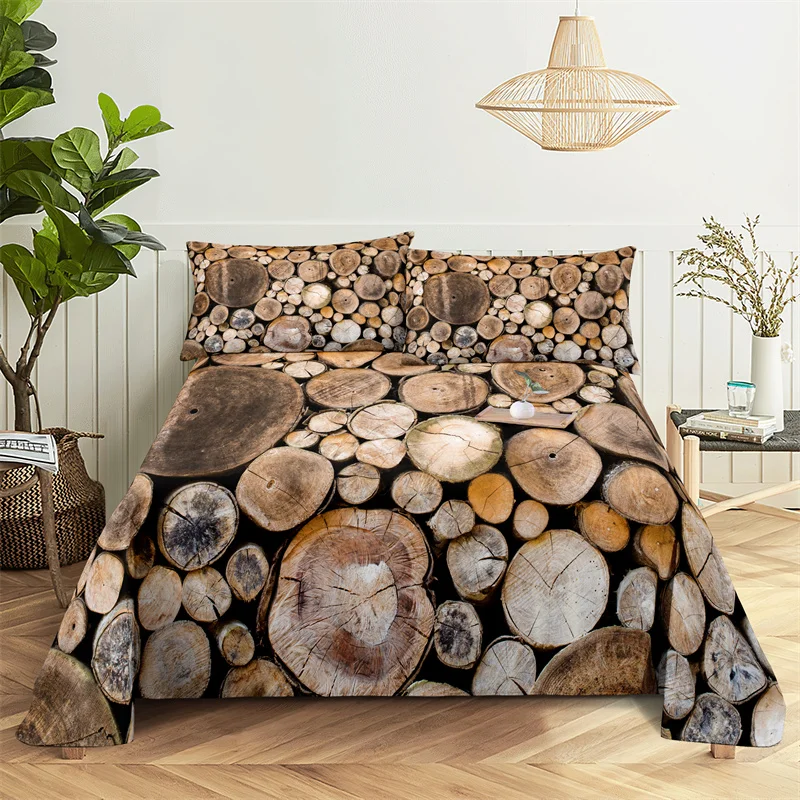 

Grain， Floral Pattern 0.9/1.2/1.5/1.8/2.0m Digital Printing Polyester Bed Flat Sheet With Pillowcase Print Bedding Set