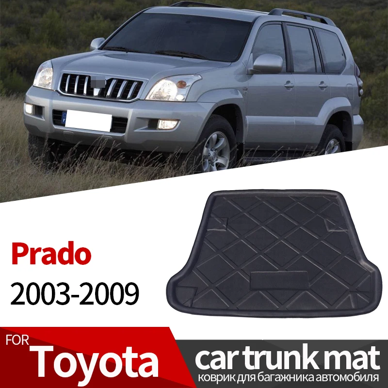 

Багажник Ma для Toyota Prado 2003-2009, задний багажник автомобиля, напольный лоток, защитный чехол для багажа, резиновые аксессуары EVA