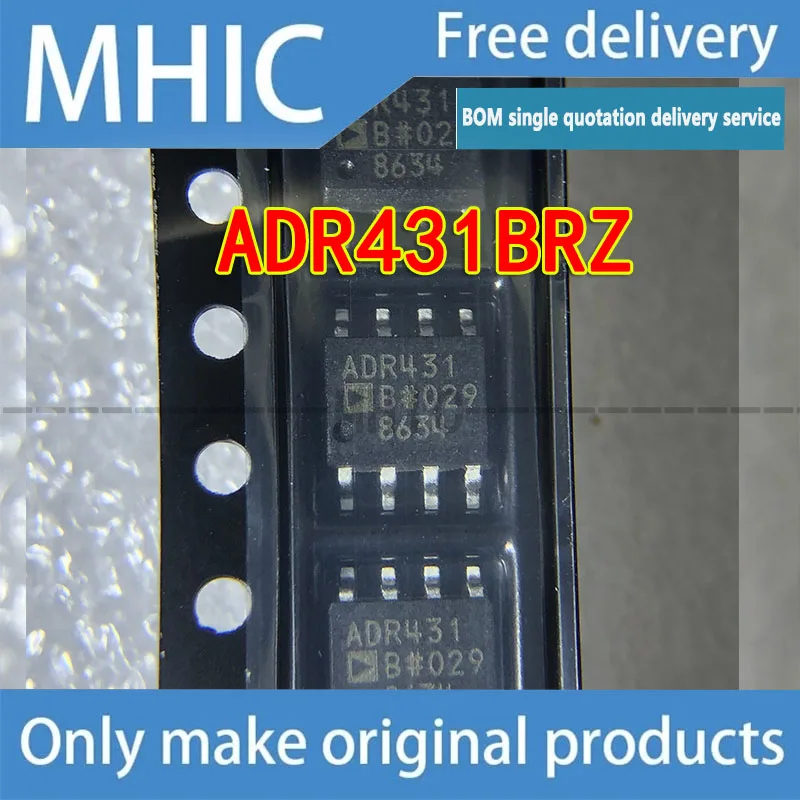 

3PCS~30PCS~LOT Free Shipping ADR431BRZ ADR431 SOP8 New Original Spot Ultra Low Noise XFET Voltage Reference