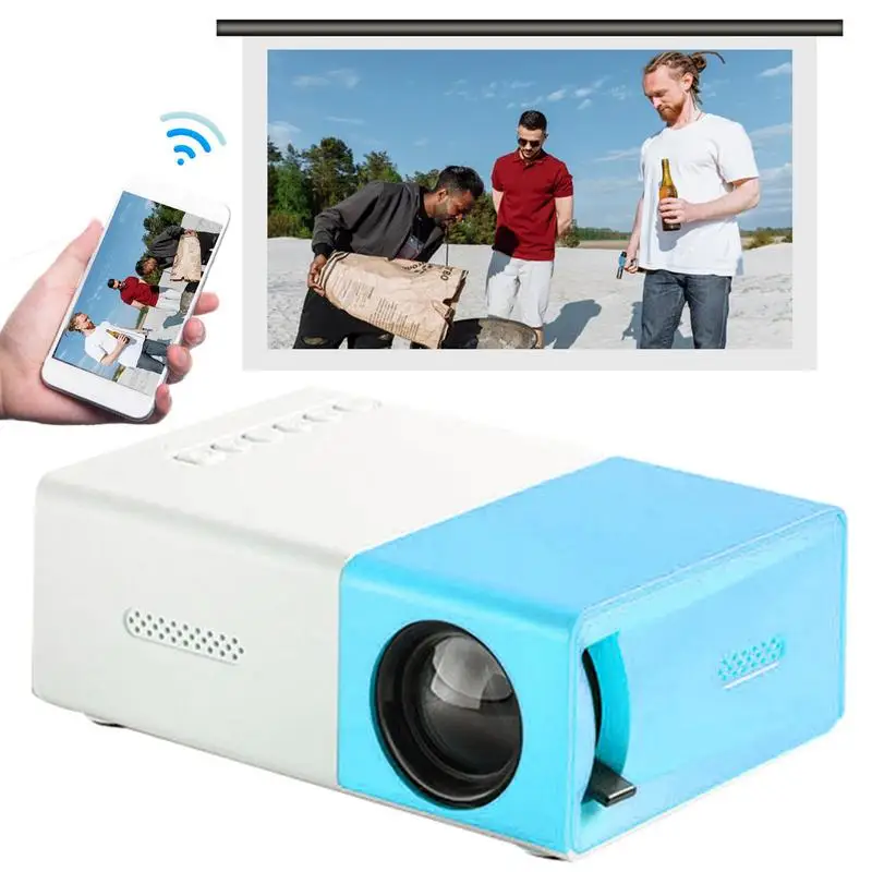Outdoor Projector Movie Projector For Outdoor Use 1080P Multimedia Home Theater Movie Projector Compatible With DVD Laptop