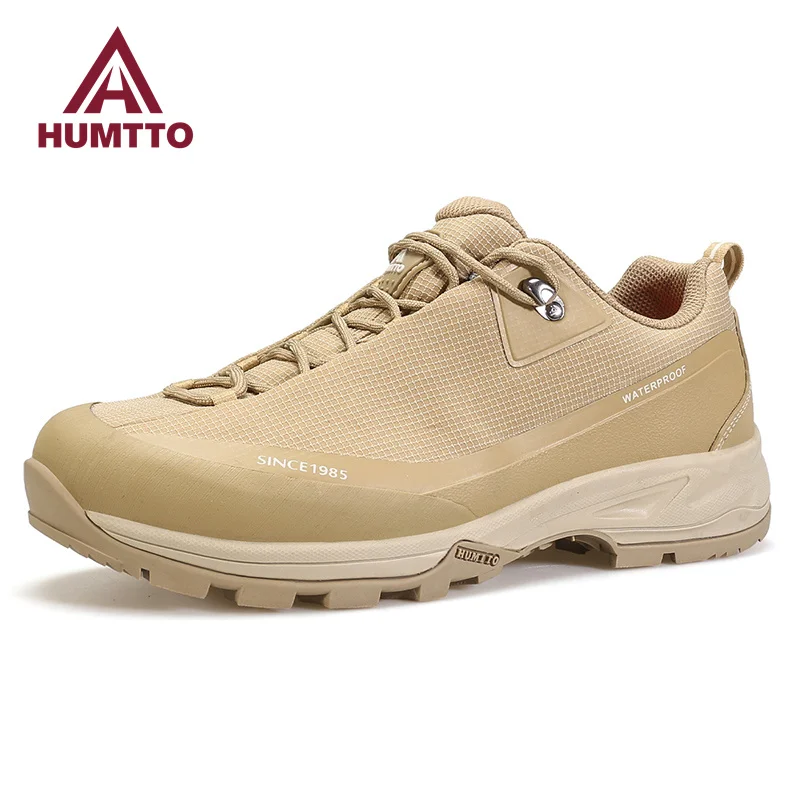 HUMTTO Hiking Shoes Luxury Designer Sneakers for Men Breathable Trekking Sneaker 2023 Men's Sports Shoes Outdoor Casual Trainers