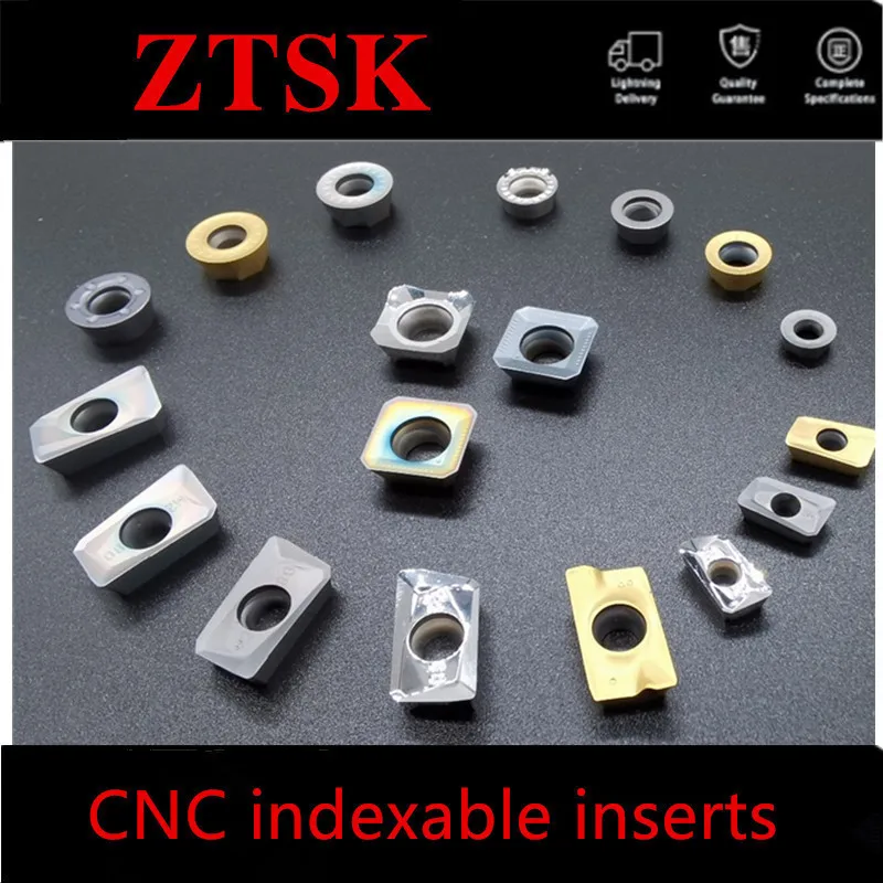 

10PCS APMT1604 M2 APMT1604 H2 carbide inserts turning tool milling insert CNC metal lathe tools APMT1604 milling cutting tool