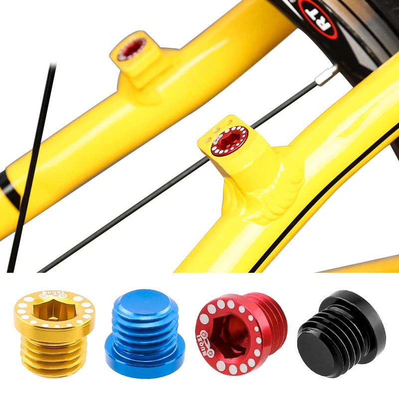 

Велосипедный алюминиевый винтовой болт для V тормозного отверстия V Тормозной наконечник консольный тормозной столб винты для крепления M10 * 1,25 велосипед