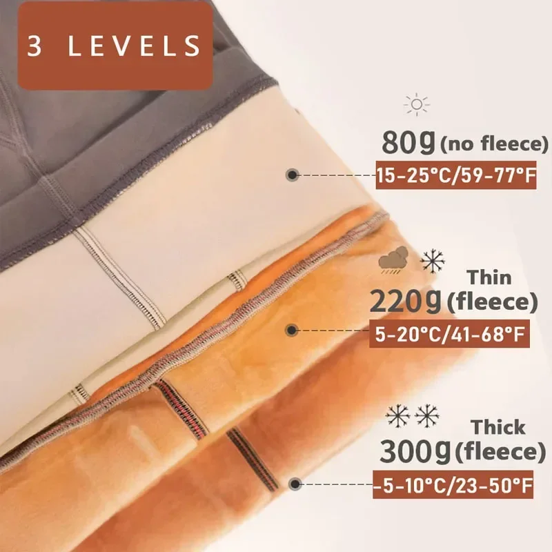 Женские флисовые колготки