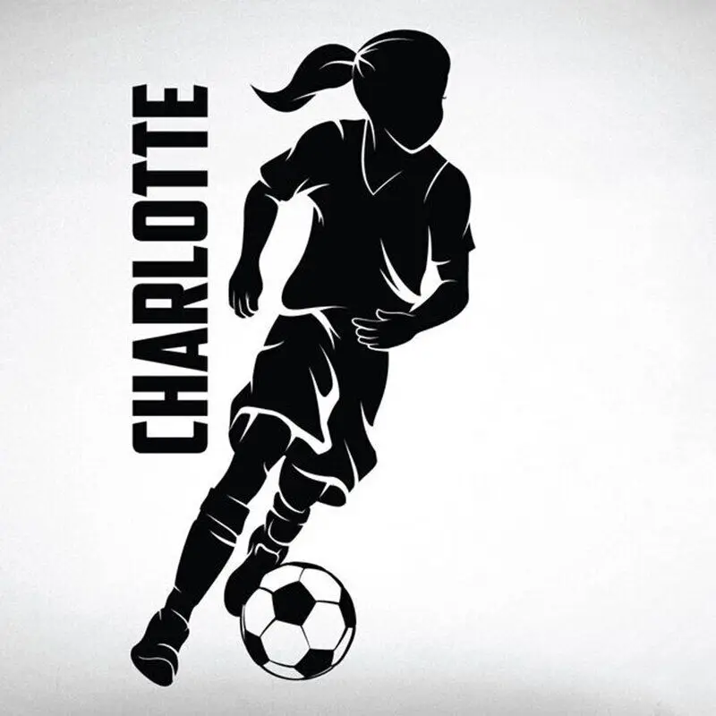 Детская Наклейка на стену для игры в футбол