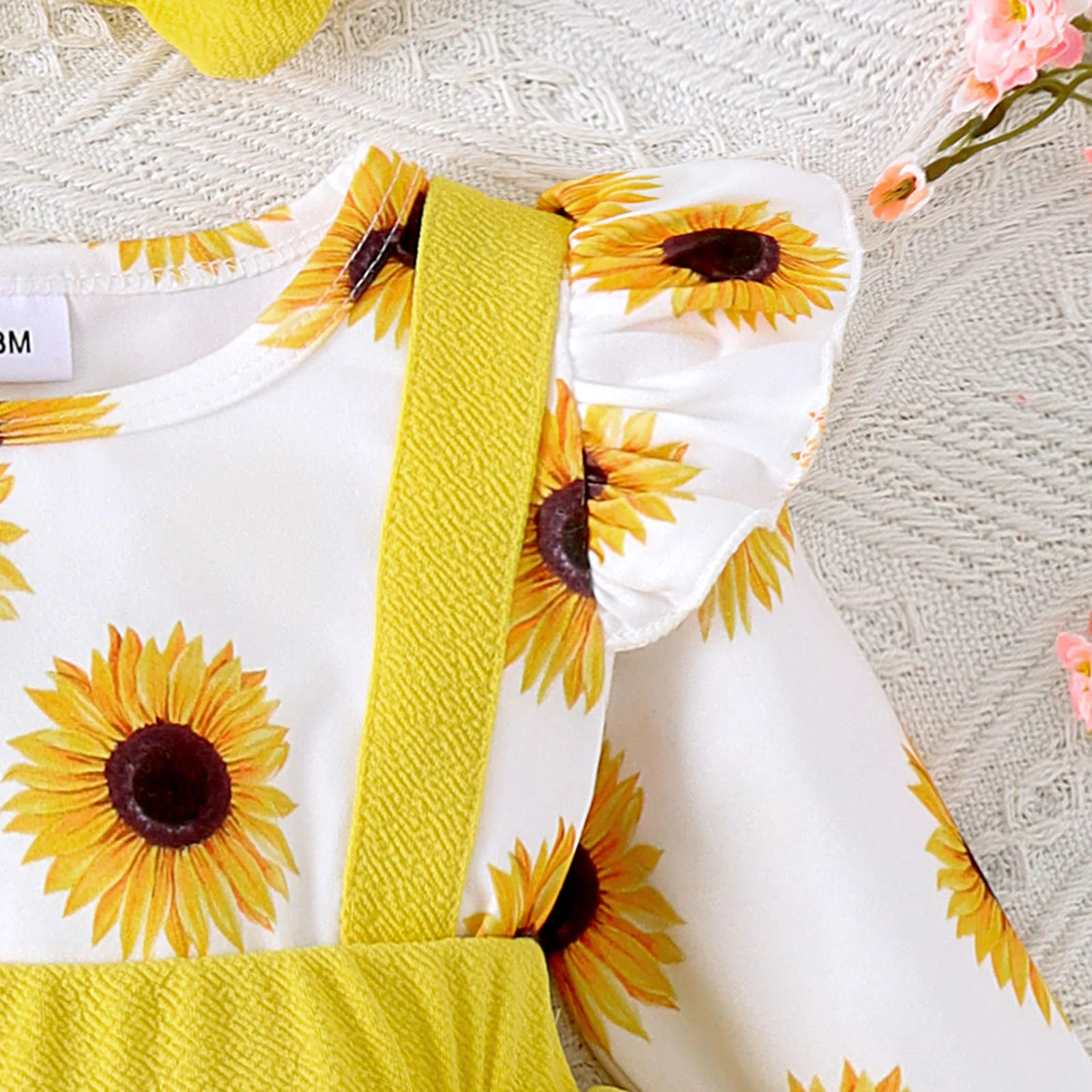 2 шт. Детский комбинезон с длинным рукавом и повязкой на голову